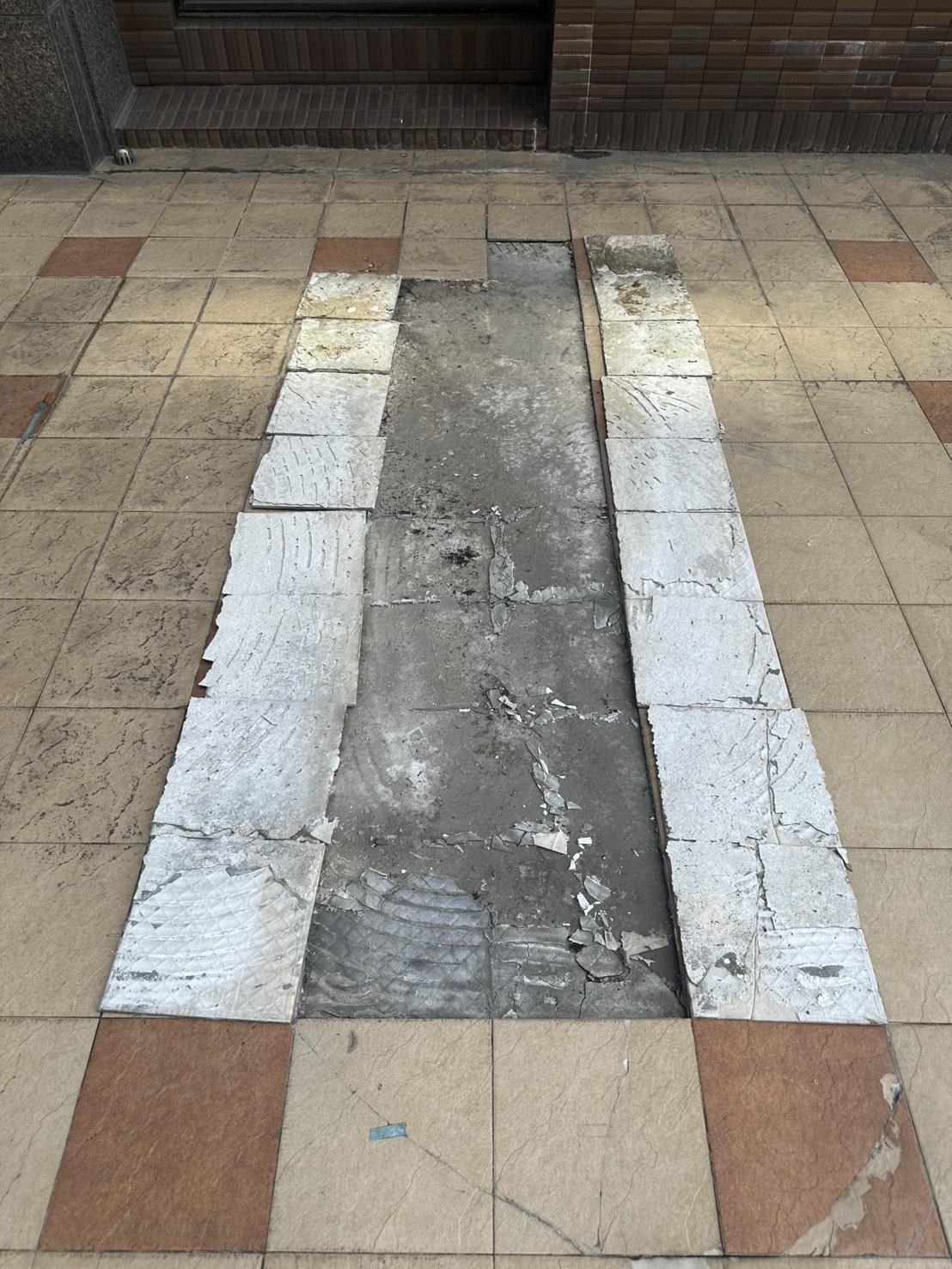 新北五股地磚隆起(30CM)