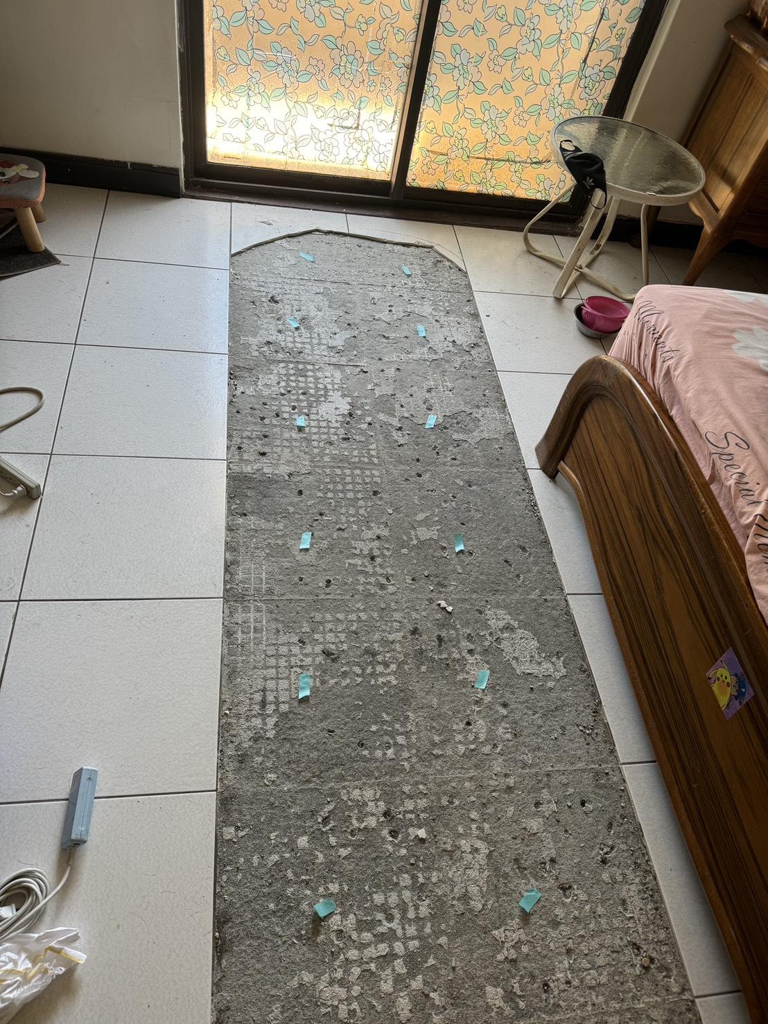 新北汐止地磚隆起(40*40CM)
